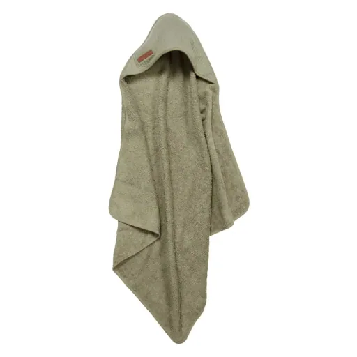 Little dutch hooded towel uni olive "pure olive"