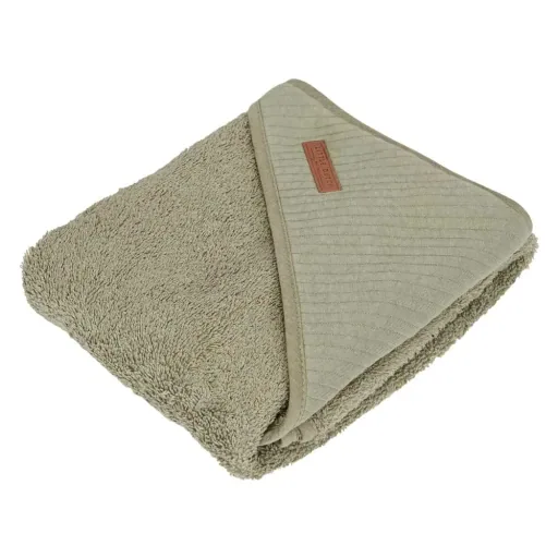 Little dutch hooded towel uni olive "pure olive"