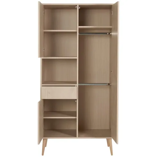 Quax Cocoon 2 door cupboard oak nature replica