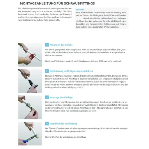 16mm Composite Pipe Screw Fitting - Cross Connector