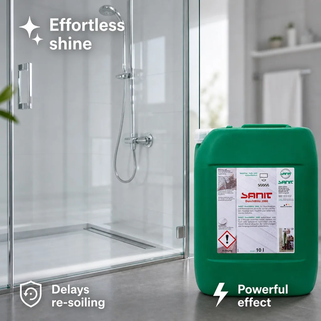 Shower Cleaner 10 Liter, Shower Cleaning Solution, Shower Spray Cleaner