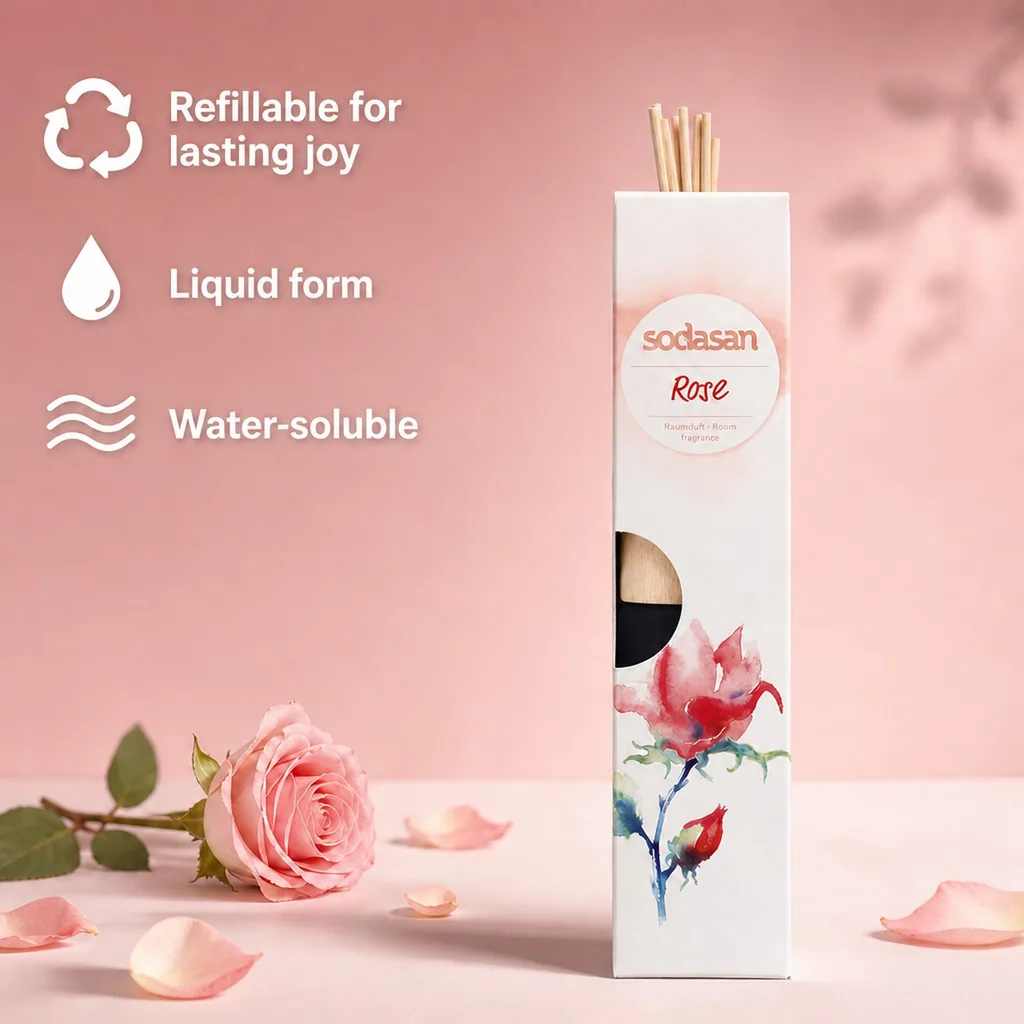 Room Freshener, Rose Air Freshener, 200ml Room Spray