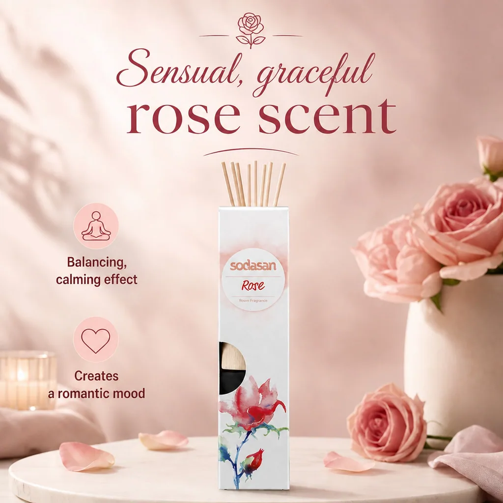 Room Freshener, Rose Air Freshener, 200ml Room Spray