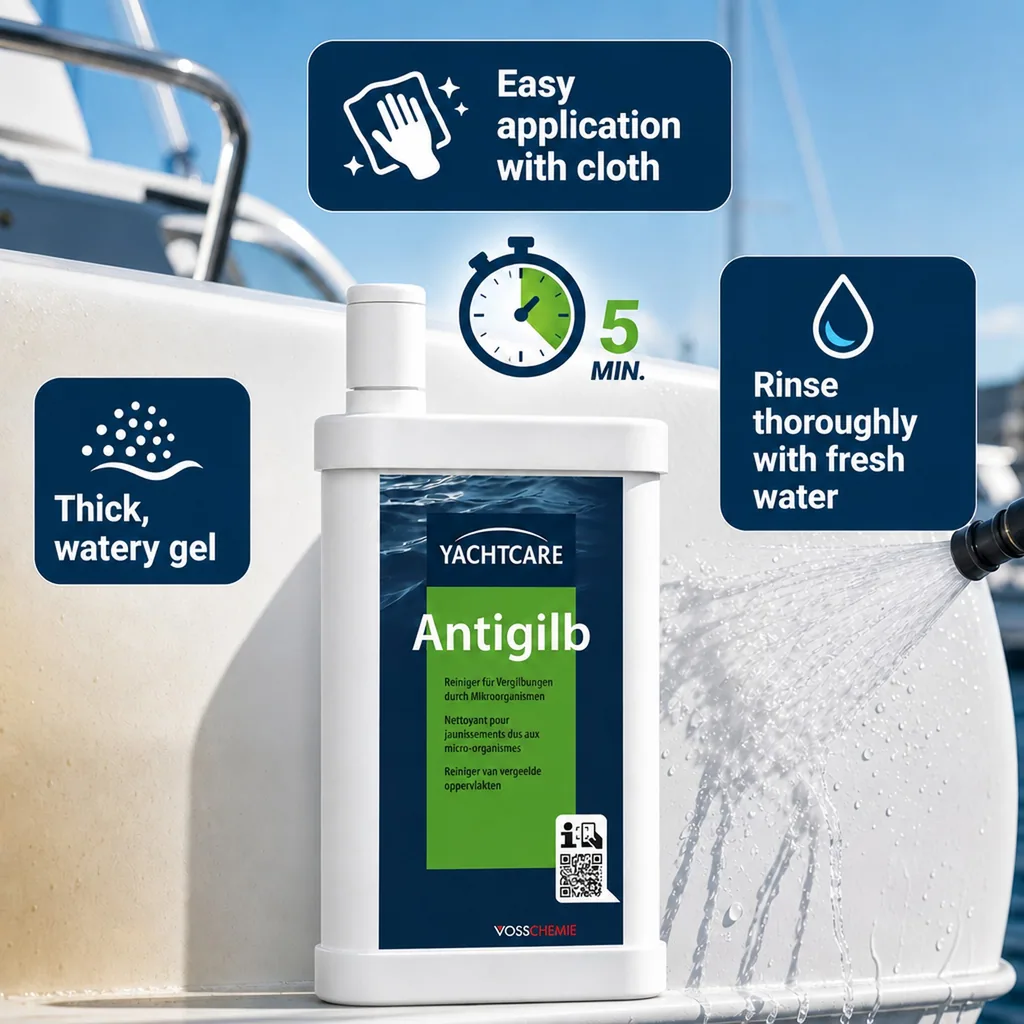 Boat Cleaner, Marine Cleaner, 500 ml Boat Stain Remover