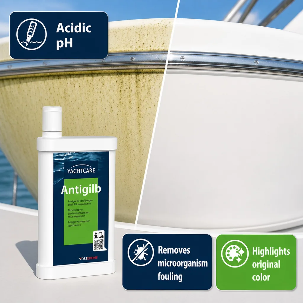 Boat Cleaner, Marine Cleaner, 500 ml Boat Stain Remover