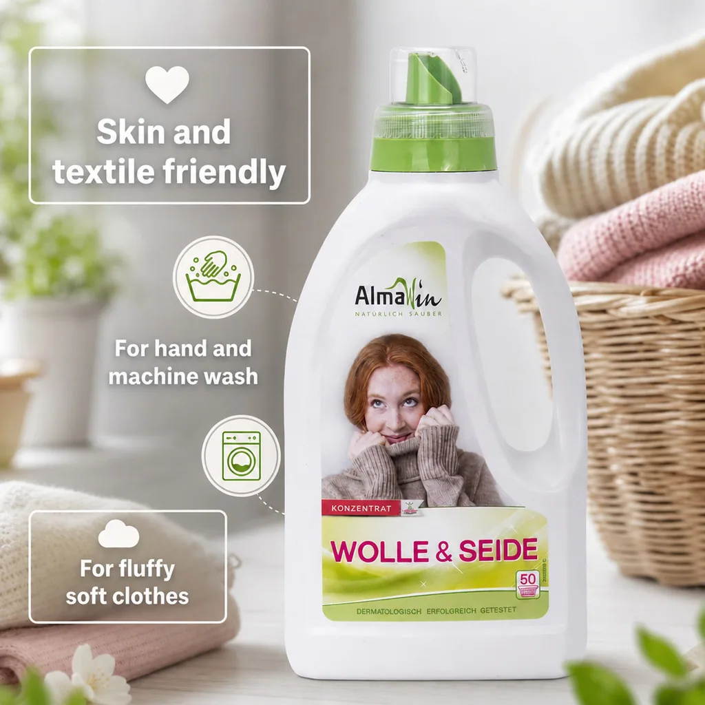 Wool Detergent, Silk Detergent, Delicate Detergent 750 ml, Wool Wash, Silk Wash