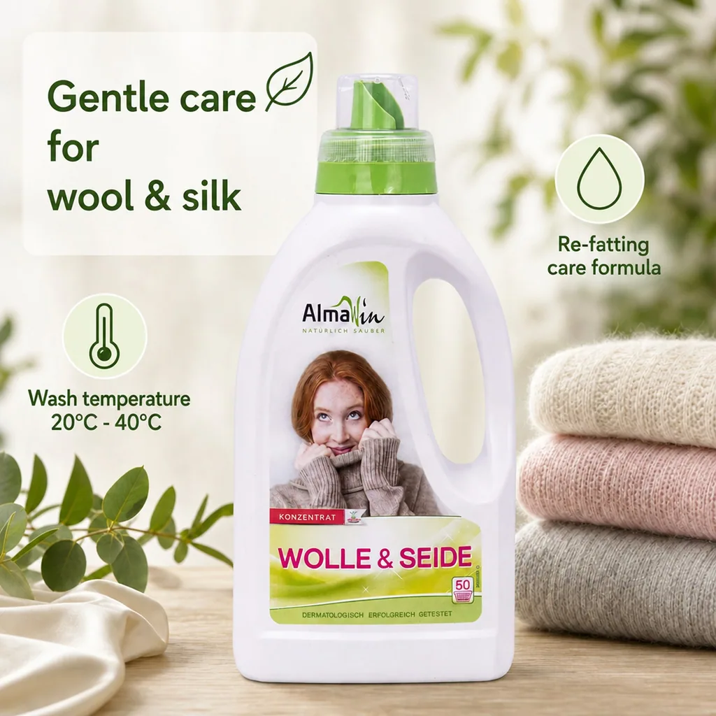 Wool Detergent, Silk Detergent, Delicate Detergent 750 ml, Wool Wash, Silk Wash