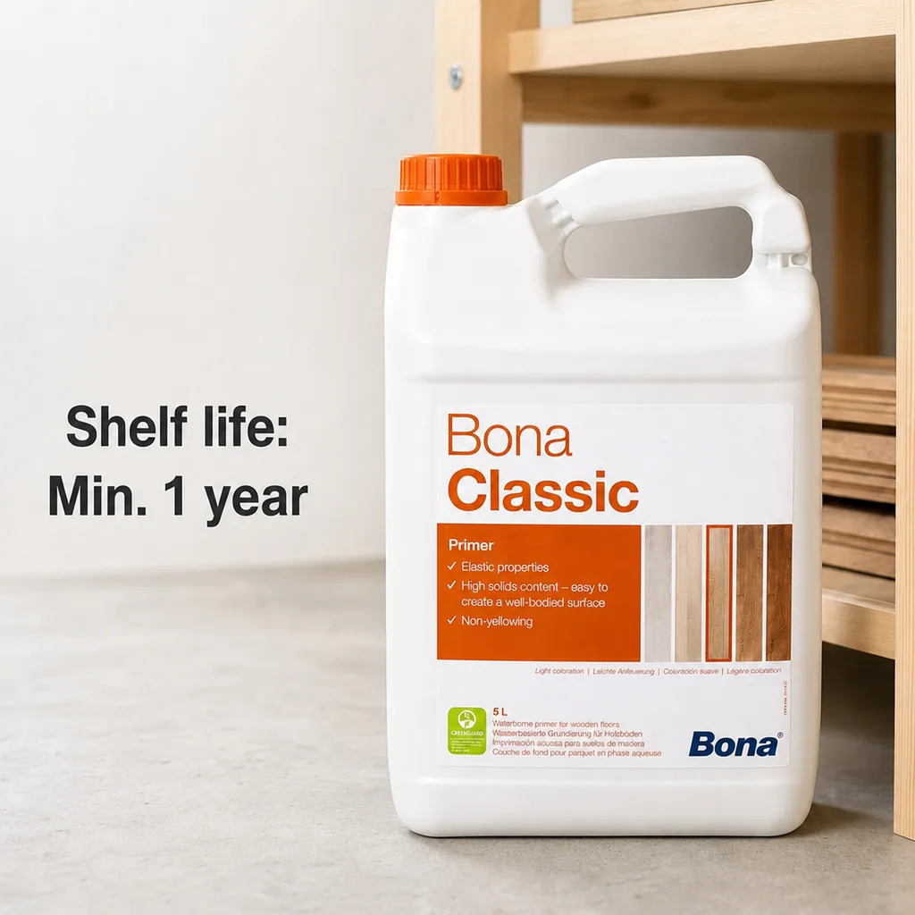 Wood Floor Primer, 5 Liter, Floor Base Coat