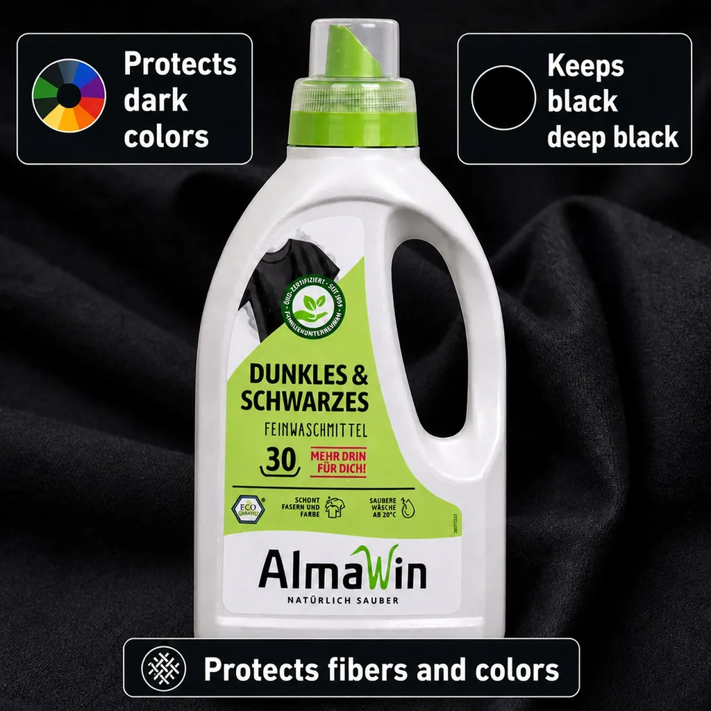 Dark Laundry Detergent, Detergent for Dark Clothes, 750 ml