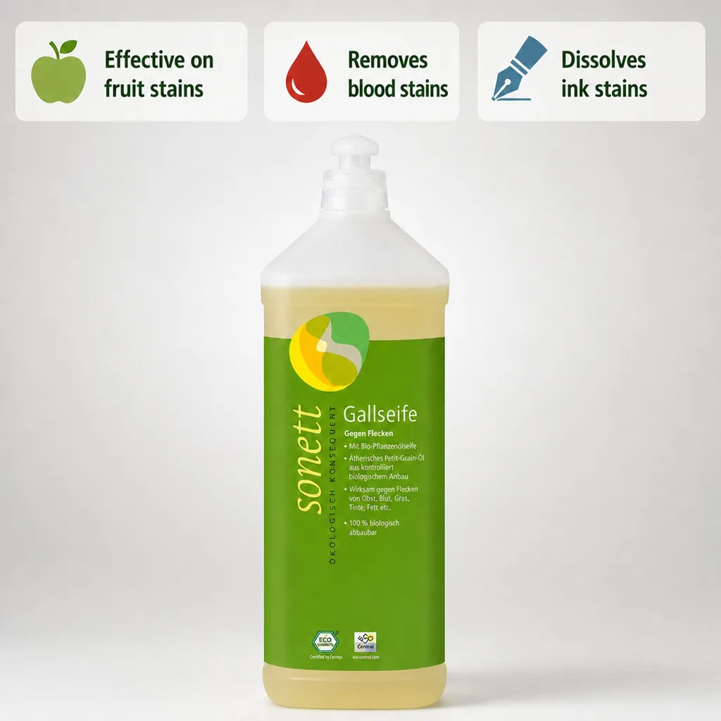Laundry Stain Remover, Stain Remover Liquid, 1 Liter, Natural Stain Remover