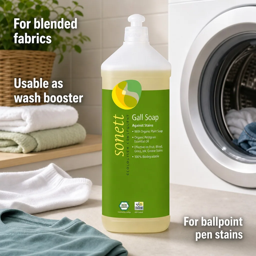 Laundry Stain Remover, Stain Remover Liquid, 1 Liter, Natural Stain Remover