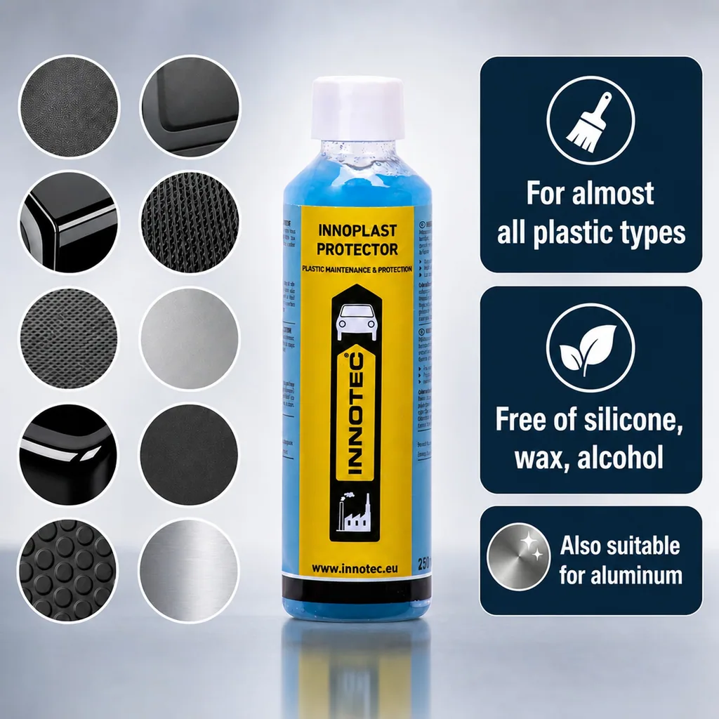 Plastic Trim Restorer, Plastic Restorer, 250 ml Plastic Protectant, Plastic Care