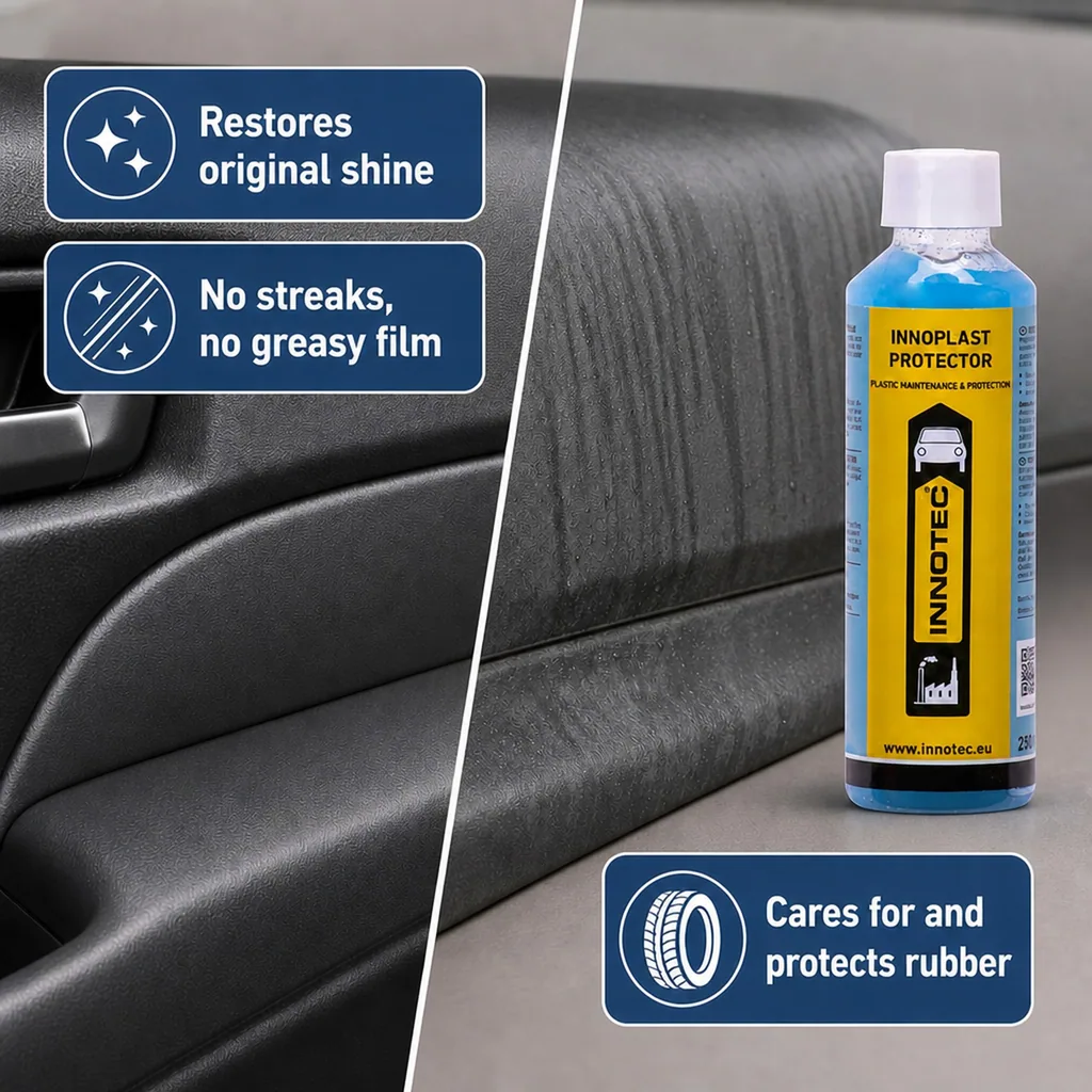 Plastic Trim Restorer, Plastic Restorer, 250 ml Plastic Protectant, Plastic Care
