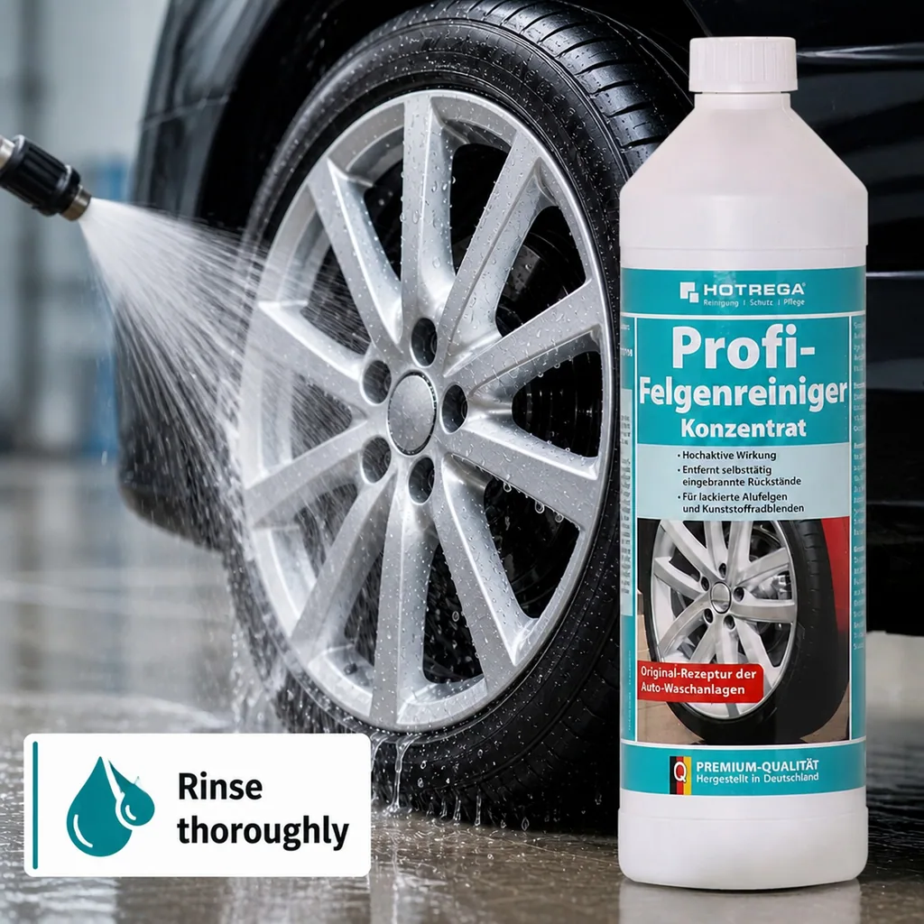 Wheel Cleaner 1 Liter, Wheel Cleaner Concentrate, Alloy Wheel Cleaner, Rim Cleaner