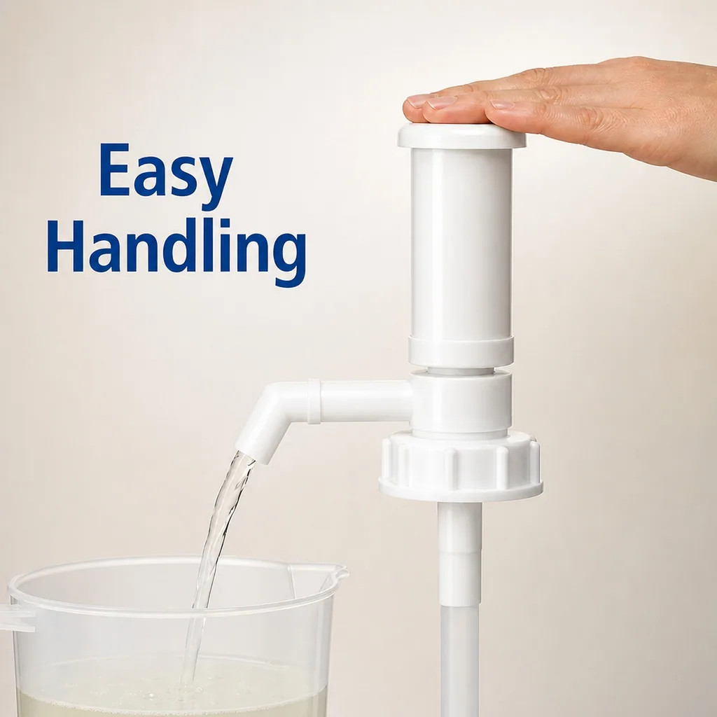 Dispensing Pump, Liquid Pump, Barrel Pump, Hand Pump, 20 Liter, 100 ml