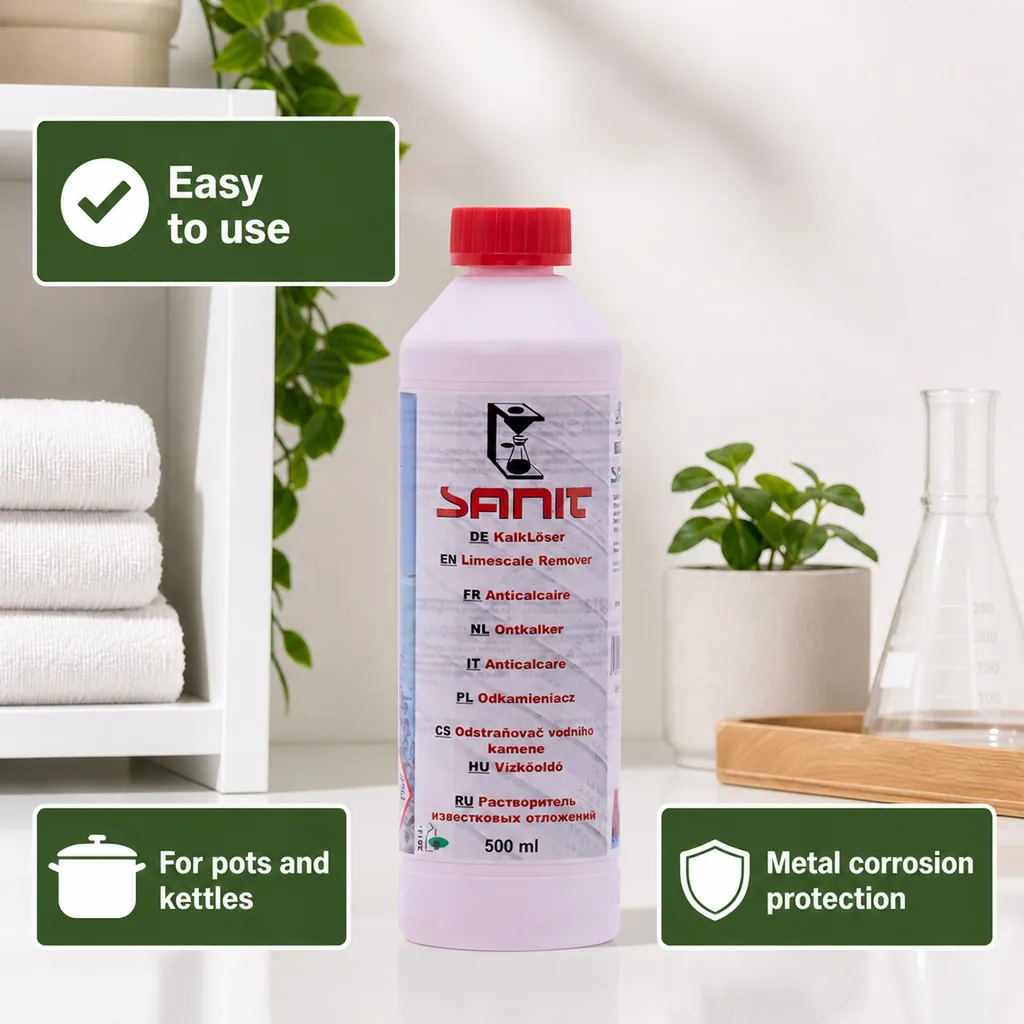 Calcium Remover 500 ml, Limescale Remover, Calcium Deposit Remover