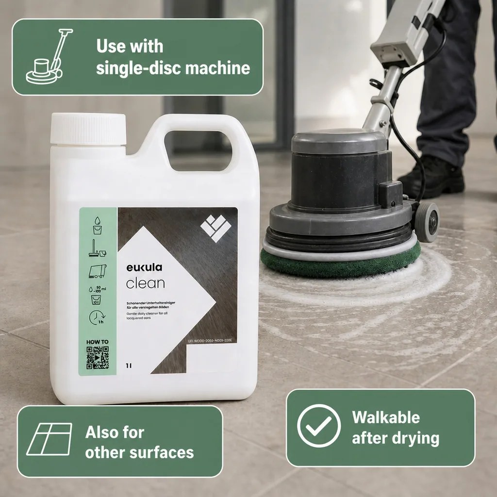 Floor cleaner concentrate 1 Liter, Wood floor cleaner concentrate, Hardwood cleaner concentrate
