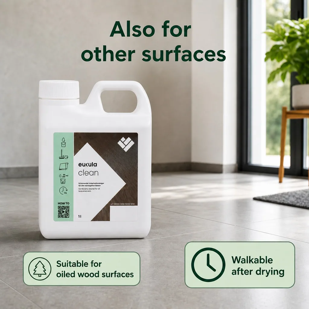 Floor cleaner concentrate 1 Liter, Wood floor cleaner concentrate, Hardwood cleaner concentrate