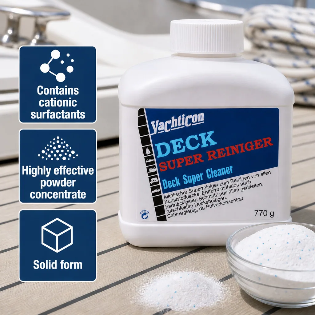 Deck Cleaner, Super Reiniger 770 g, Marine Deck Cleaner, Non Slip Deck Cleaner