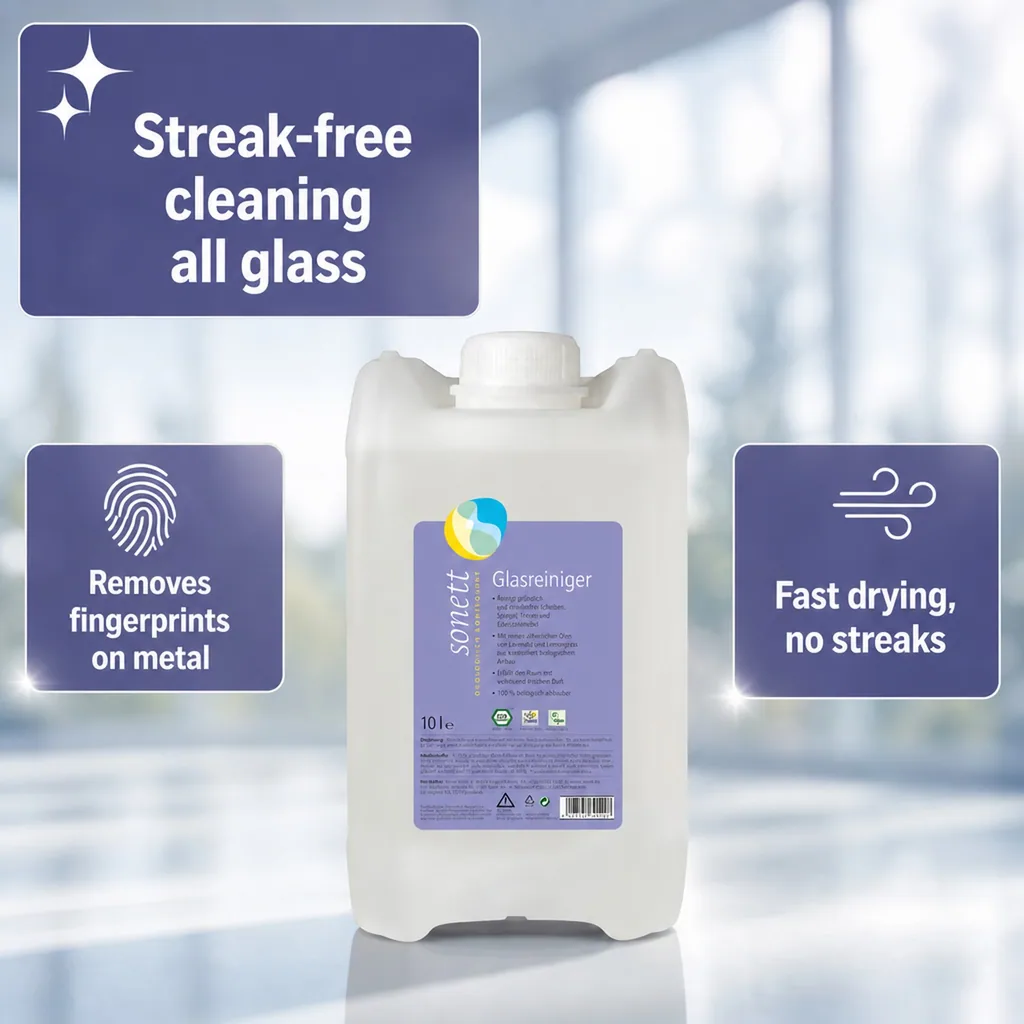 Glass Cleaner 10 Liter, Window Cleaner, Commercial Glass Cleaner