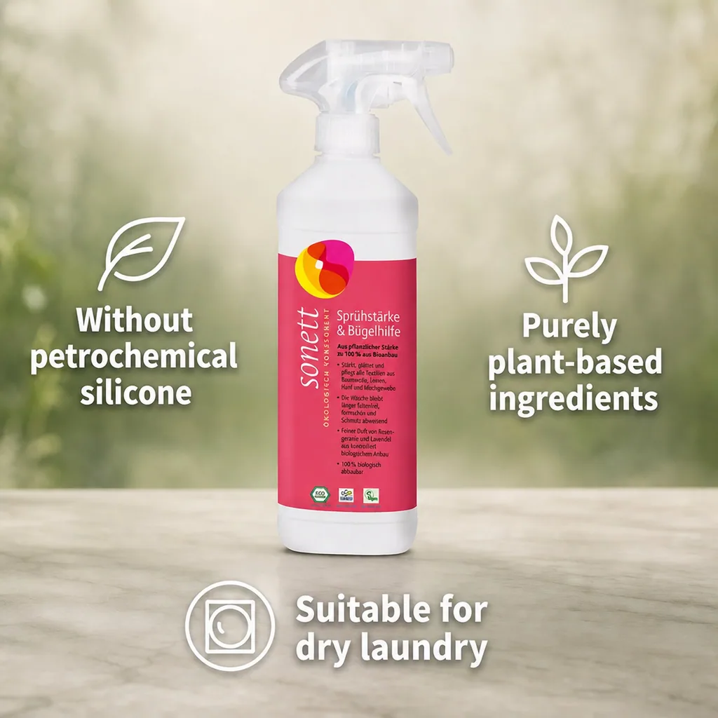 Ironing Spray, Starch Spray, Laundry Starch Spray, 500ml