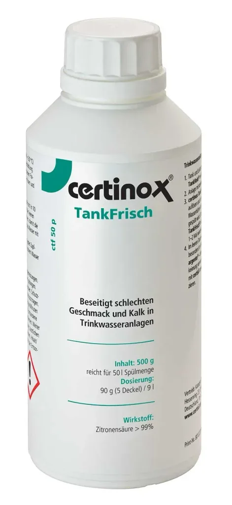 Water tank cleaner, 500 g, fresh water tank treatment