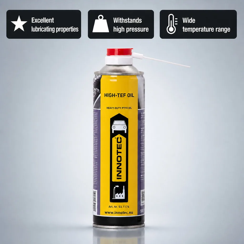 Lubricant, High-Tef Oil 500ml, PTFE lubricant, penetrating oil, corrosion protection