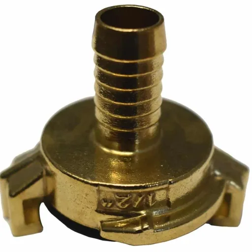 3/4 Inch Brass Hose Connector - Durable Hose Barb Fitting