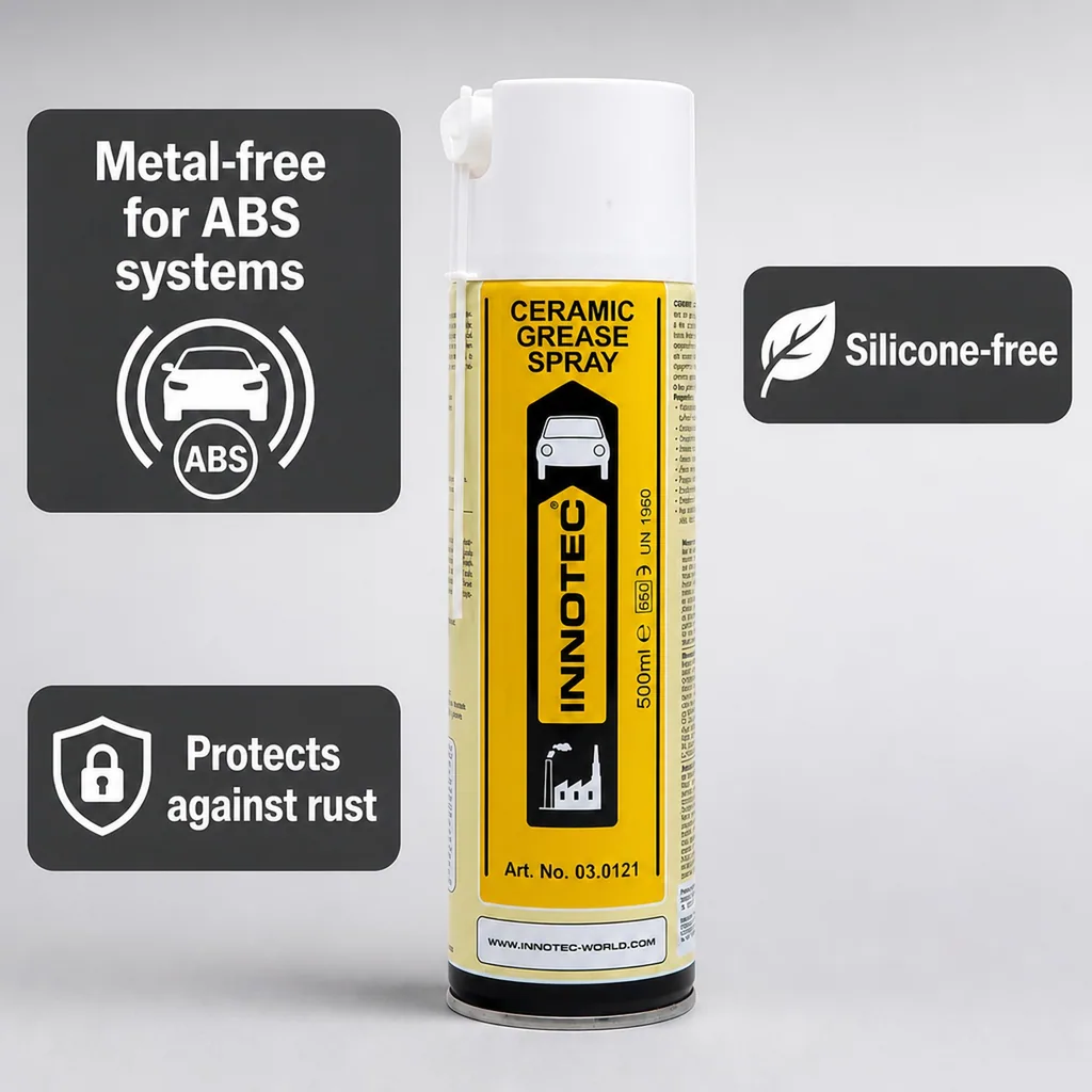Ceramic Grease Spray 500 ml, Grease Spray, High Temperature Grease