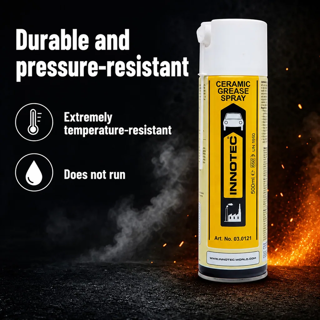 Ceramic Grease Spray 500 ml, Grease Spray, High Temperature Grease