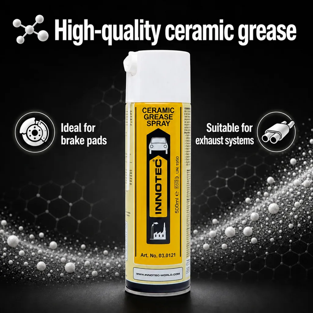 Ceramic Grease Spray 500 ml, Grease Spray, High Temperature Grease