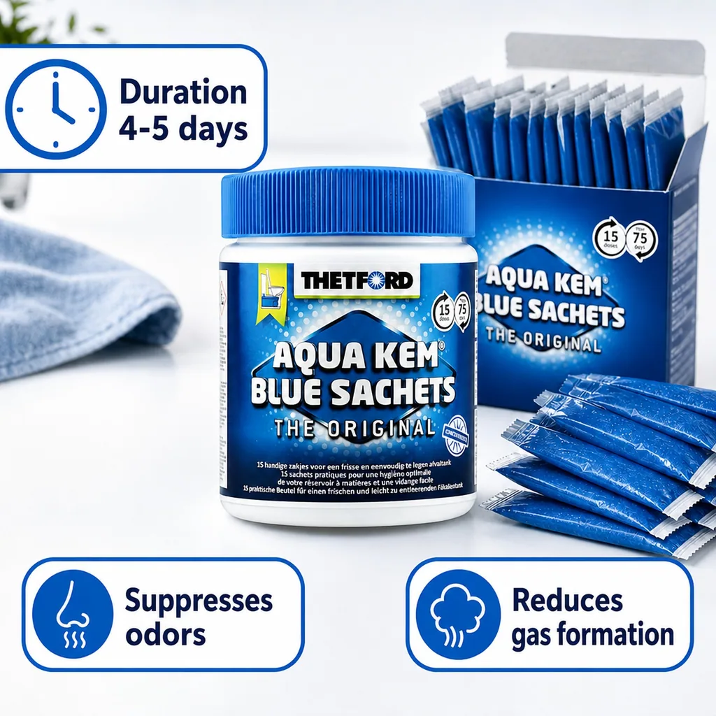 Toilet Sachets, Holding Tank Treatment, Portable Toilet Chemicals, Toilet Chemical Sachets, RV Toilet Pods, Marine Toilet Chemicals, Toilet Deodorizer, Toilet Chemicals