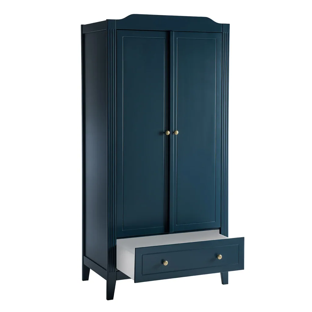 Maison Charlotte Wardrobe Opera 2 doors dark blue