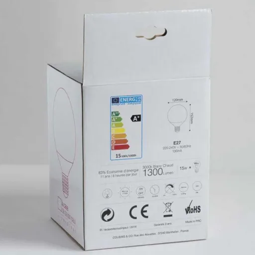 Cousin paul lamp led globe 120 mm