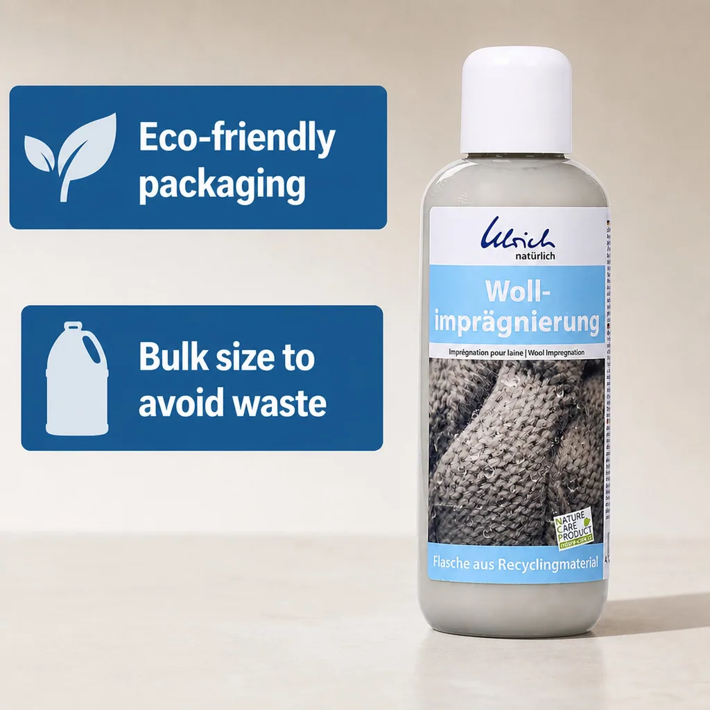 Wool Waterproofing Spray, Wool Protector, Water Repellent for Wool, 250 ml