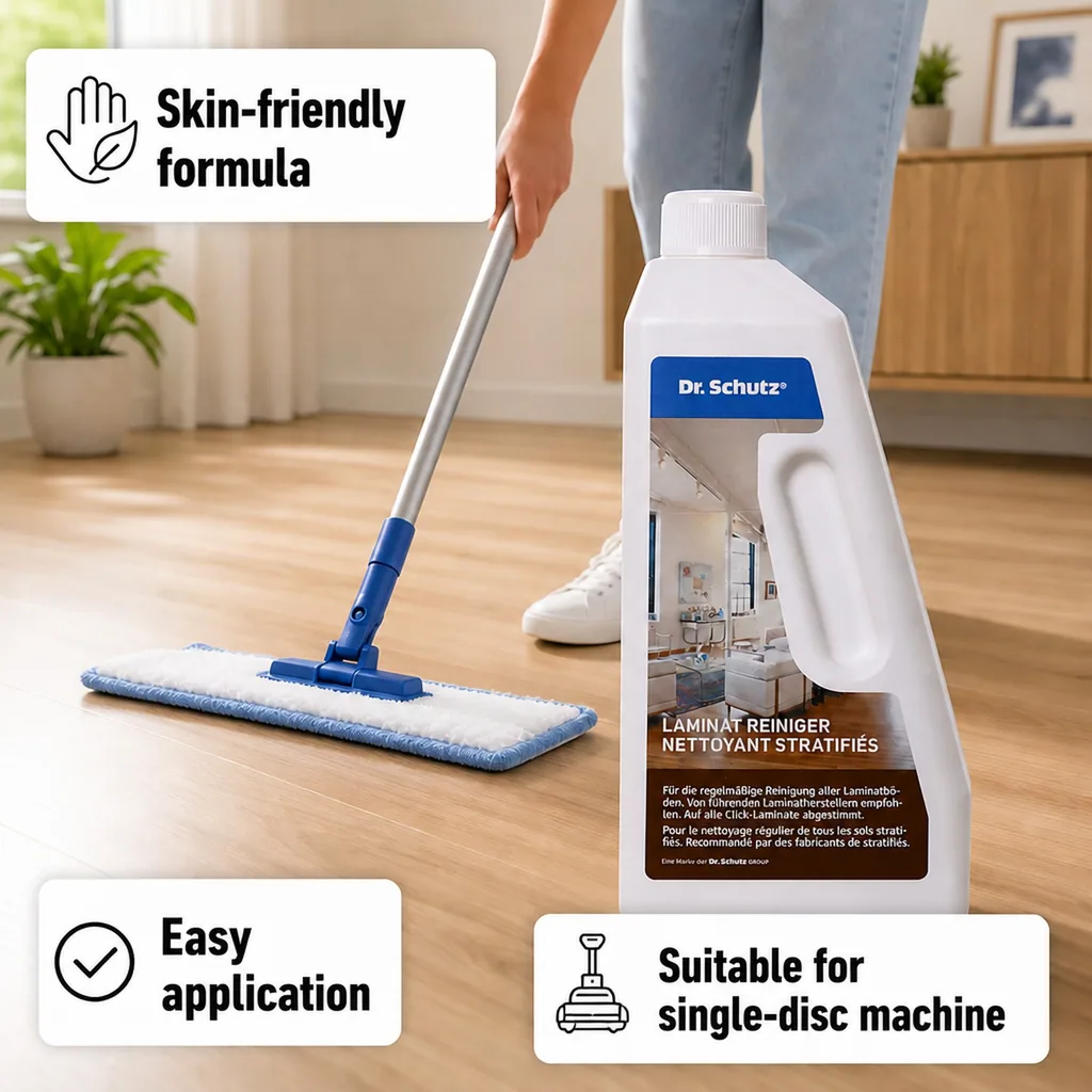 Laminate Floor Cleaner 750ml, Neutral Floor Cleaner for Laminate Floors