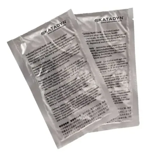Water Filter Carbon Refill, Activated Carbon Filter, 2 pack