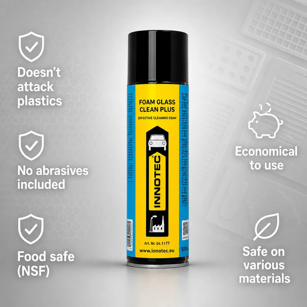 Glass Cleaner, Foam Glass Cleaner, Car Glass Cleaner, 500 ml