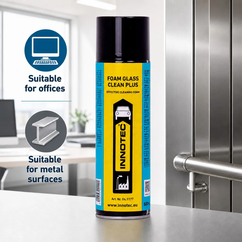 Glass Cleaner, Foam Glass Cleaner, Car Glass Cleaner, 500 ml