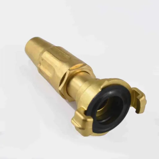 3/4 Inch Brass Garden Hose Nozzle Adjustable Spray