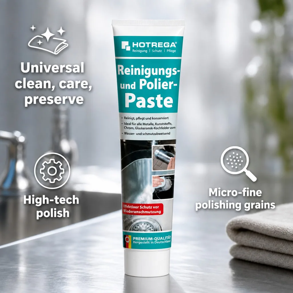 Cleaning Paste, Polishing Paste, Soft Cleaning Paste 125 ml
