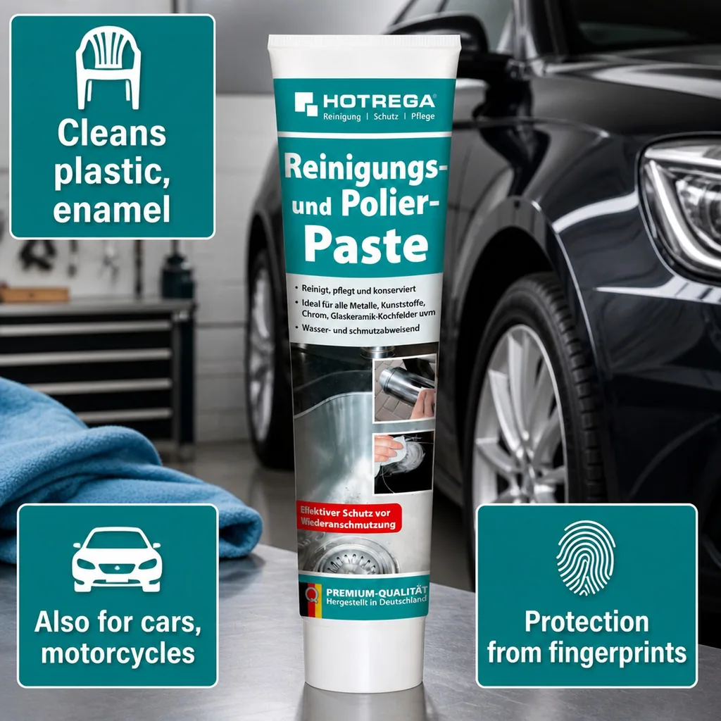 Cleaning Paste, Polishing Paste, Soft Cleaning Paste 125 ml