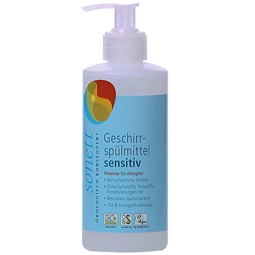 Dish Soap Sensitive, SONETT Geschirrspülmittel, Various Sizes