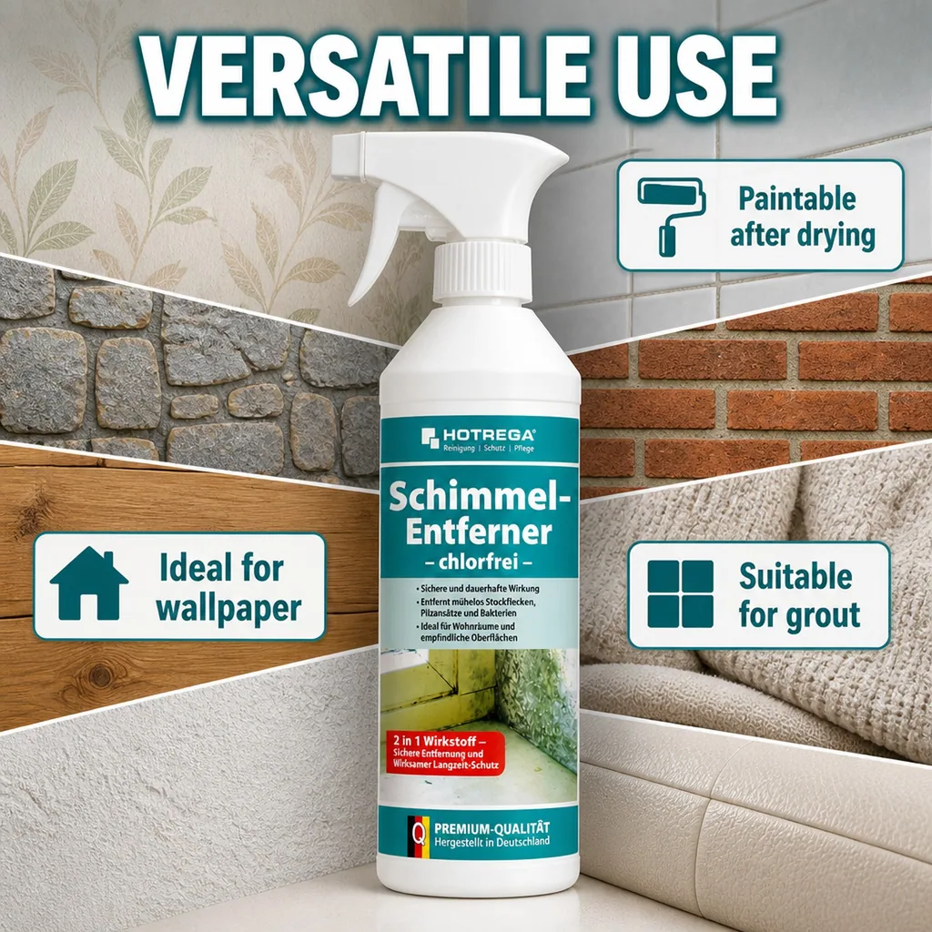 Mold Remover, Mildew Remover, Mold Spray, 500ml chlorine free