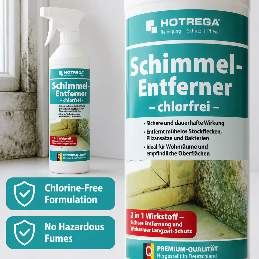 Mold Remover, Mildew Remover, Mold Spray, 500ml chlorine free