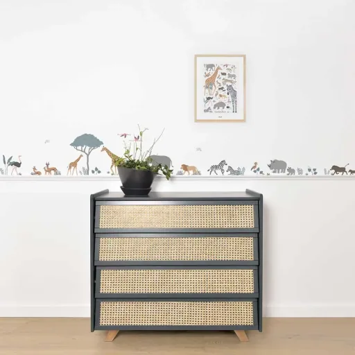 Lilipinso Wall Sticker A3 Savanniere with tree