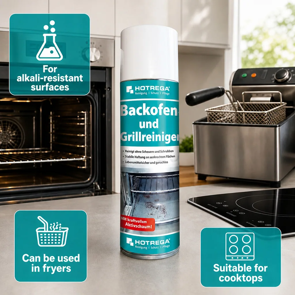 Oven cleaner 300 ml spray, Grill cleaner