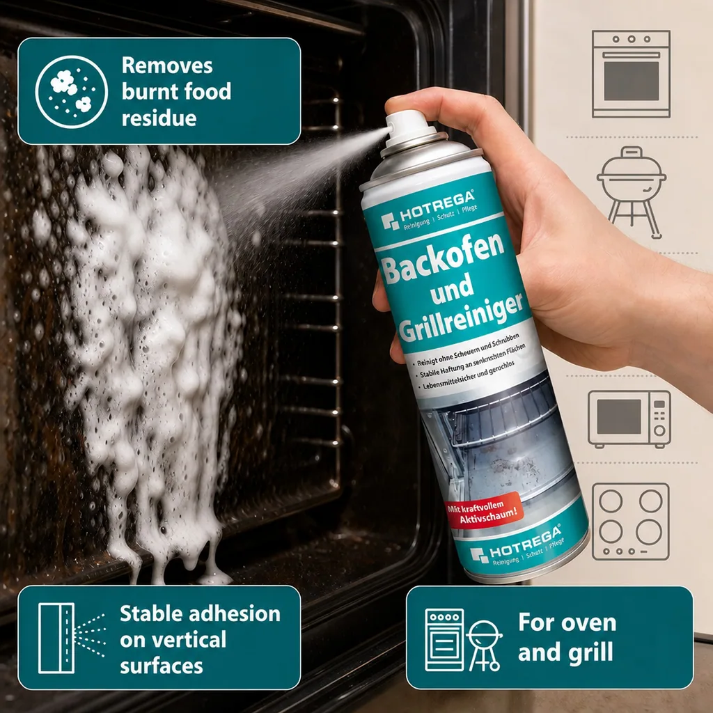 Oven cleaner 300 ml spray, Grill cleaner