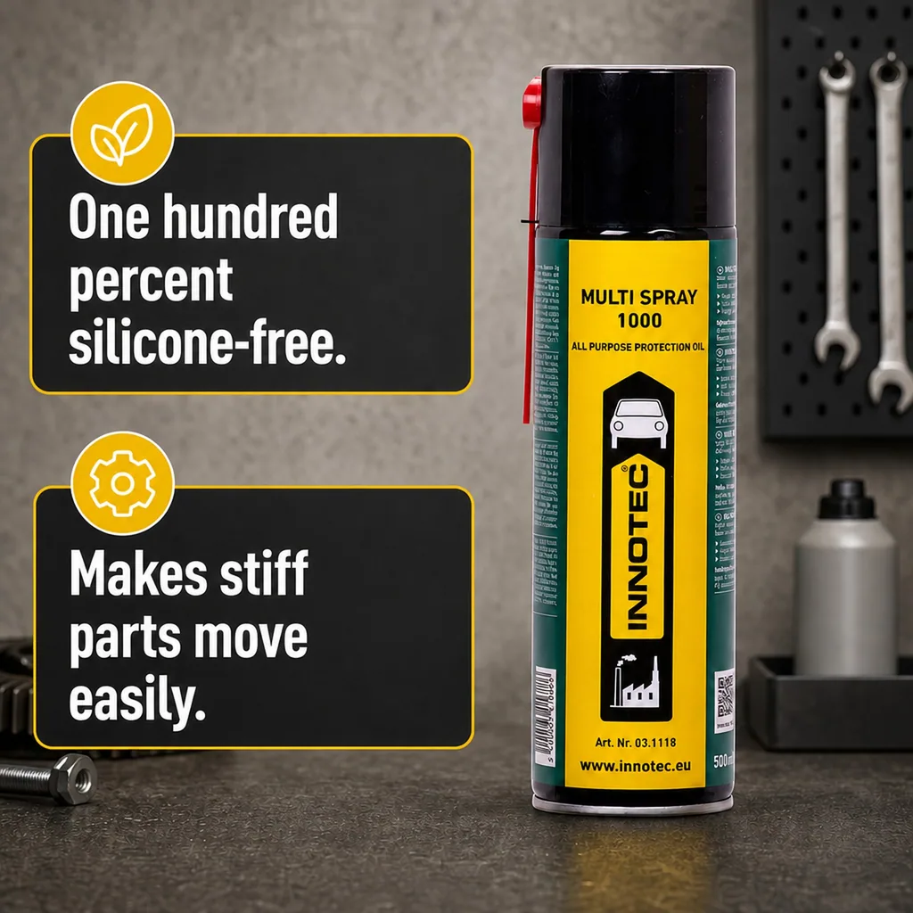 Multi-Purpose Lubricant 500 ml, Universal Oil, Penetrating Oil, Rust Remover