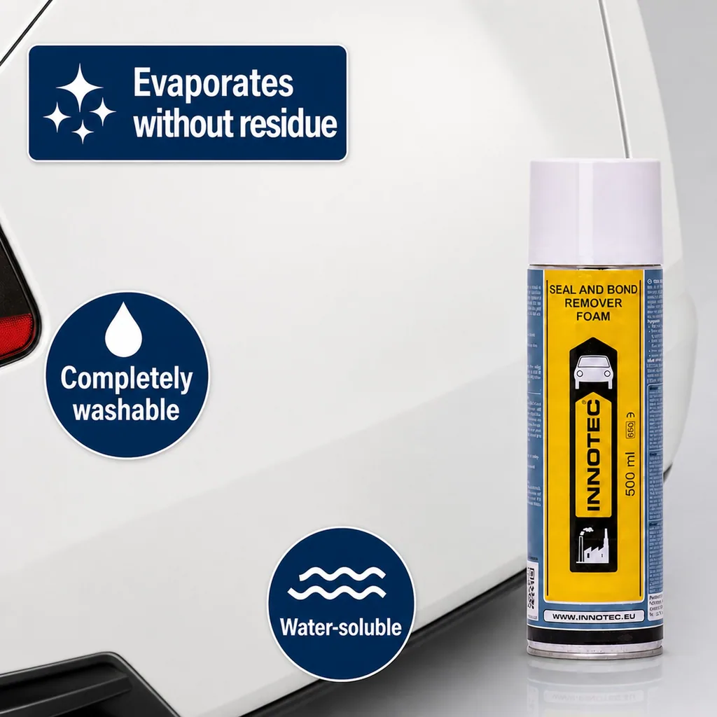 Adhesive Remover, Seal Remover, Bond Remover, Foam, 500 ml